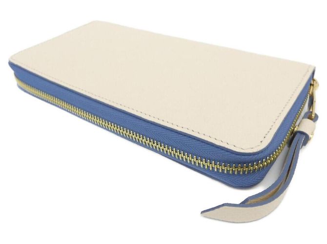 Louis Vuitton Monogram Empreinte Zippy Wallet Blau Roh - Ansicht 2