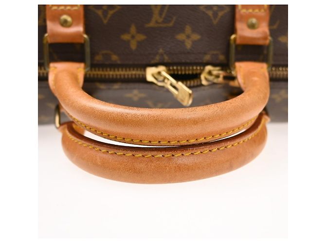 Louis Vuitton Keepall Canvas 55 Marrone - vista 6