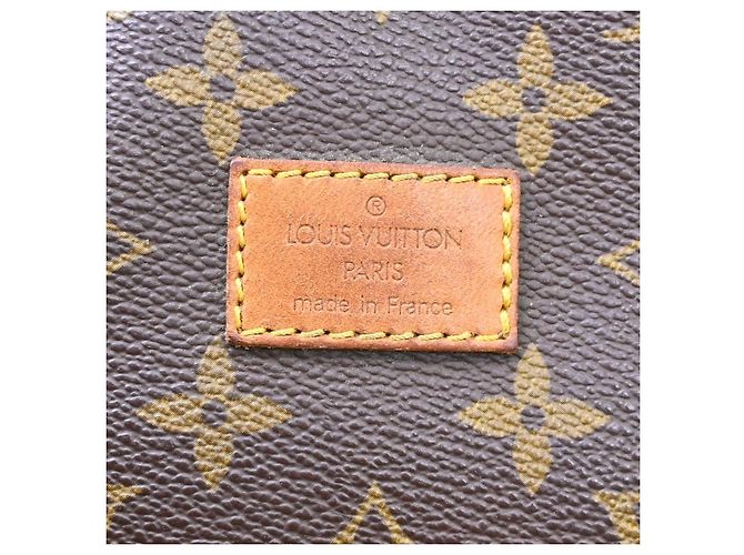 Louis Vuitton Saumur Canvas 30 Marrone - vista 4