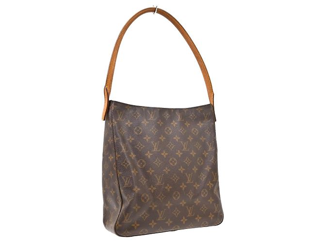 Louis Vuitton Loop Hobo Canvas GM Marrone - vista 2
