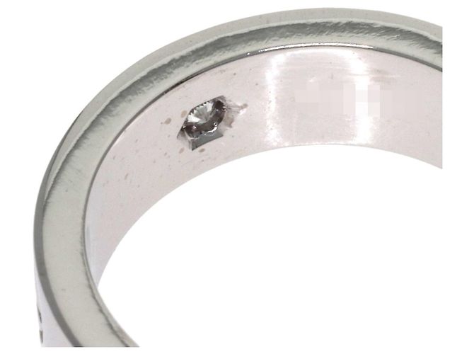 Cartier Love Ring halber Diamant in 18K Weißgold - Ansicht 7