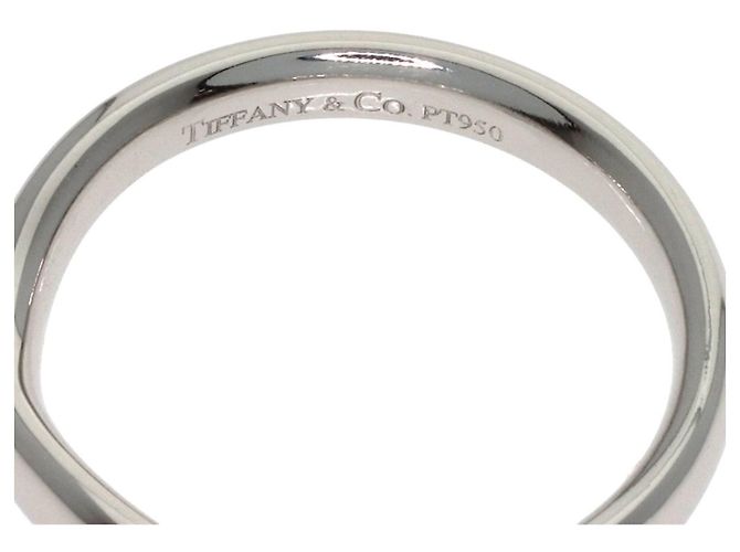Tiffany & Co. Platin-Curved-Band-Ring - Ansicht 5