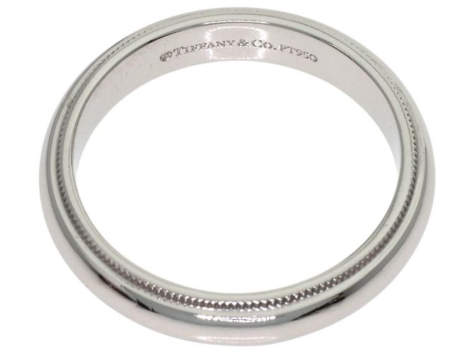 Tiffany & Co. Milgrain Platinring - Ansicht 4