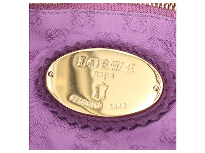 Borsa a tracolla in pelle Loewe Anagram Flamenco 30 Tassel - vista 8