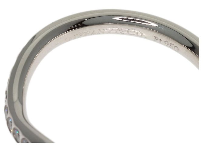 Anel Tiffany & Co. Curved Band Diamond - vista 6
