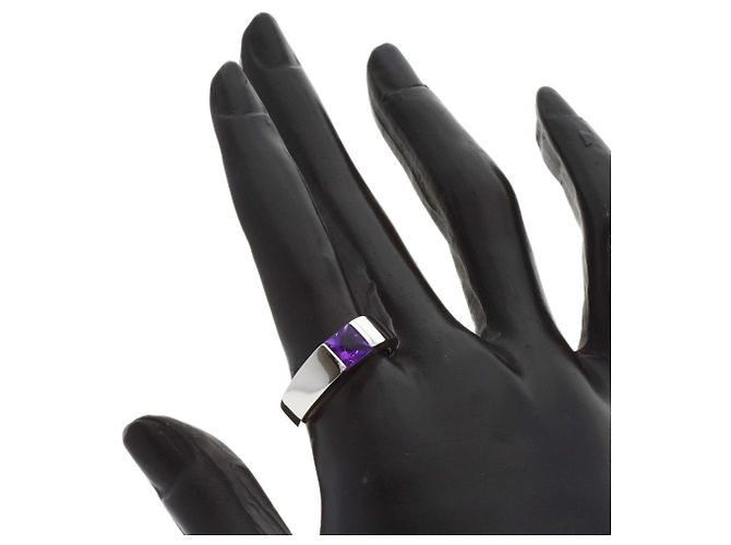 Cartier Tank Ring Amethyst in 18K Weißgold - Ansicht 6