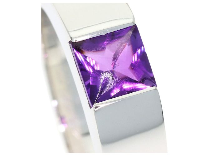 Cartier Tank Ring Amethyst in 18K Weißgold - Ansicht 8