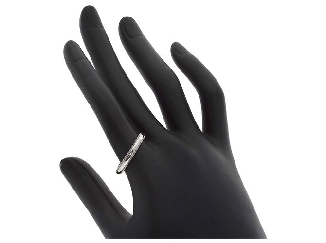 Tiffany & Co. Milgrain Platinring - Ansicht 5