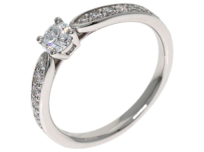 Anello da fidanzamento Tiffany & Co. Harmony in diamante e platino PT950 - vista 2