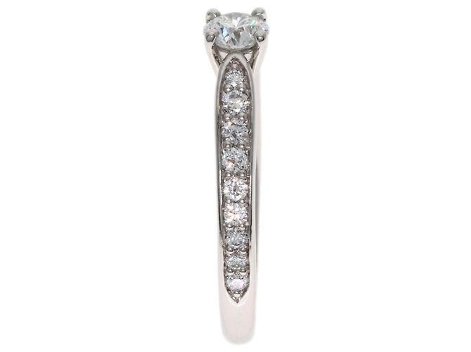 Anello da fidanzamento Tiffany & Co. Harmony in diamante e platino PT950 - vista 3