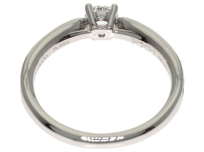 Anello da fidanzamento Tiffany & Co. Harmony in diamante e platino PT950 - vista 4