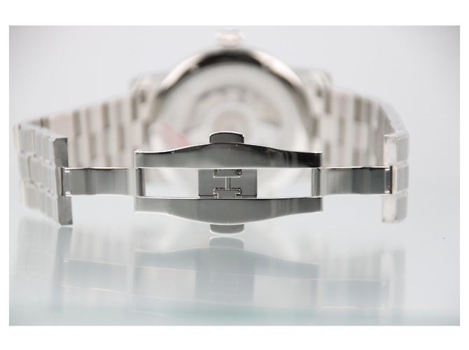 Montblanc Meisterstuck Star Date Automatico Quadrante Argento Acciaio 38.5mm 105961 Bianco - vista 8