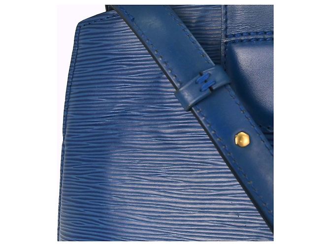 Louis Vuitton Cluny Epi MM Blu - vista 7