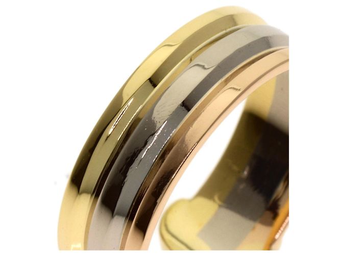 Anello Cartier 2C Band in oro 18K - vista 10