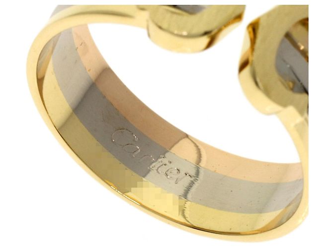 Anello Cartier 2C Band in oro 18K - vista 5