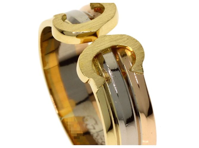 Anello Cartier 2C Band in oro 18K - vista 8