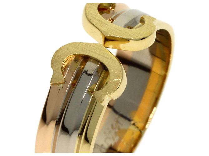 Anello Cartier 2C Band in oro 18K - vista 9