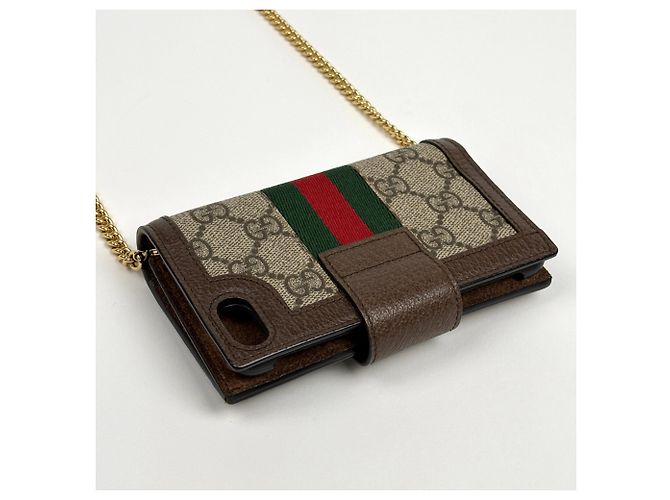 Gucci Ophidia GG Chain Phone Case - view 2