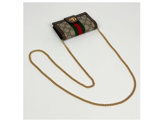 Gucci Ophidia GG Chain Phone Case - view 5