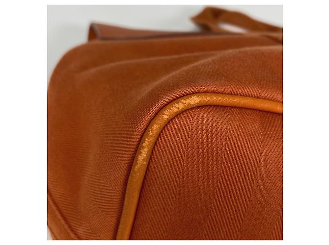 Hermès Borsa Hermes Valparaiso MM Arancione - vista 3