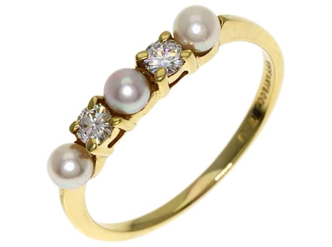 Tiffany & Co. Diamant- und Perlenring - Ansicht 2