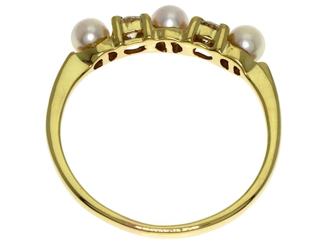 Tiffany & Co. Diamant- und Perlenring - Ansicht 4