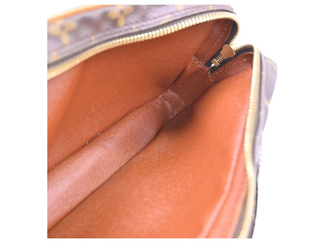 Louis Vuitton Pochette Marly Bandouliere Monogram Canvas medium Marrone - vista 3