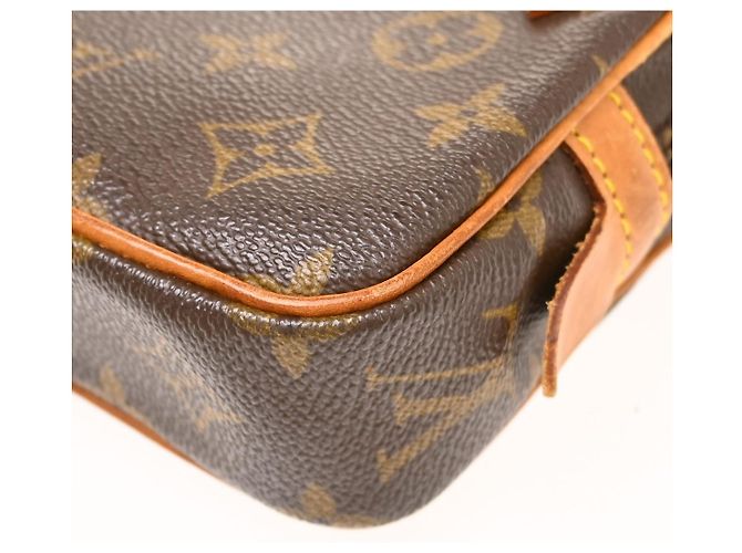 Louis Vuitton Pochette Marly Bandouliere Monogram Canvas medium Marrone - vista 7