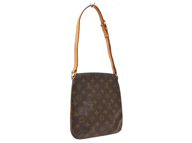 Louis Vuitton Musette Salsa Monogram Canvas PM Castaño - vista 2