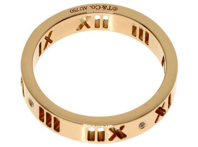 Tiffany & Co. 18K Gelbgold Diamantring - Ansicht 4