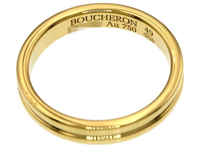 Anello Godron Boucheron in oro giallo 18K - vista 4