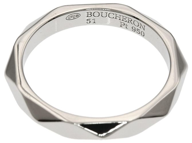 Boucheron Facette #51 Ring aus Platin - Ansicht 4
