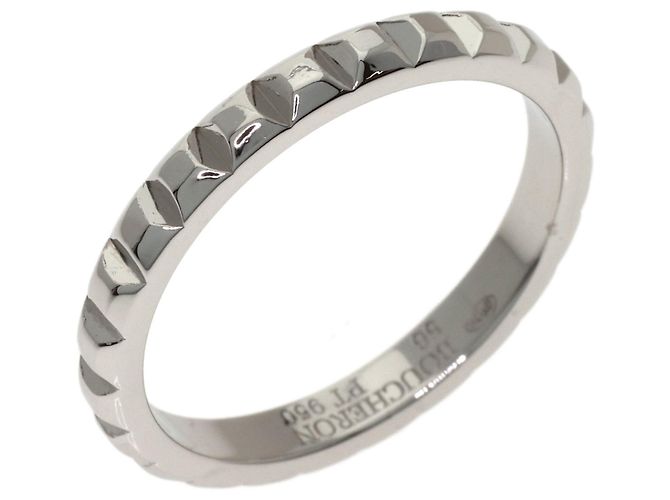 Boucheron Clou de Paris Ring aus Platin - Ansicht 2