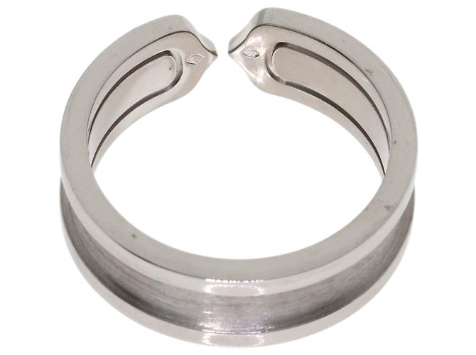 Cartier C2 Band Ring aus 18K Weißgold - Ansicht 4