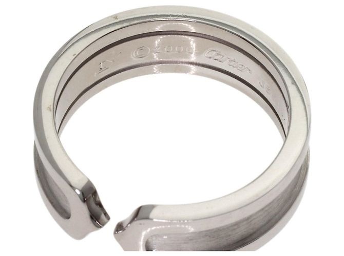 Cartier C2 Band Ring aus 18K Weißgold - Ansicht 5