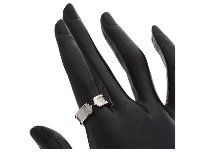 Cartier C2 Band Ring aus 18K Weißgold - Ansicht 8