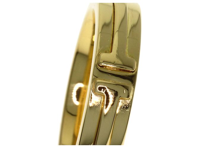 Anello T Narrow di Tiffany & Co. in oro giallo 18K - vista 8