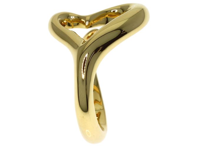 Anello Tiffany & Co. Open Heart in oro giallo 18K - vista 3