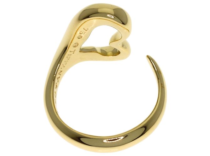 Anello Tiffany & Co. Open Heart in oro giallo 18K - vista 4