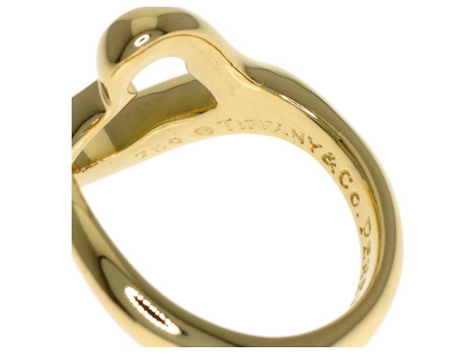 Anello Tiffany & Co. Open Heart in oro giallo 18K - vista 5