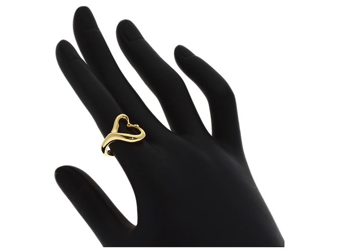 Anello Tiffany & Co. Open Heart in oro giallo 18K - vista 6