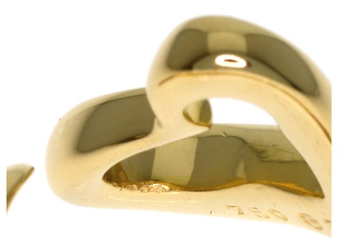 Anello Tiffany & Co. Open Heart in oro giallo 18K - vista 7