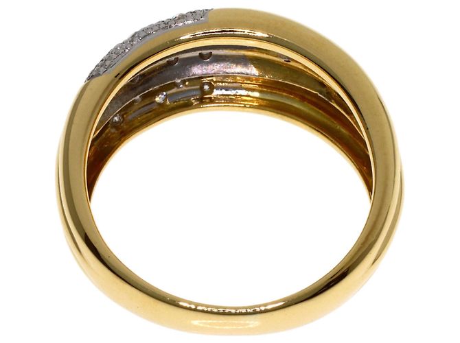 Céline Celine Diamond Ring aus Platin und 18K Gelbgold - Ansicht 4