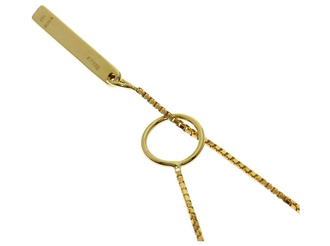 Collana Lariat Gucci in oro giallo 18K - vista 2