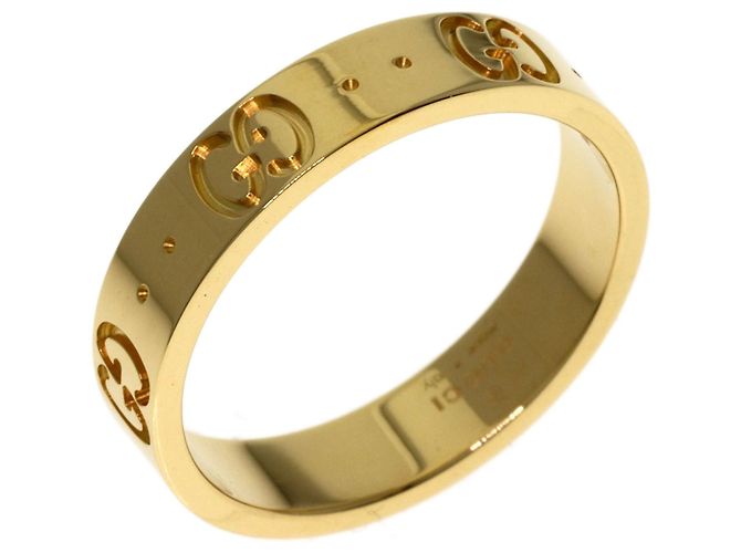 Anello Gucci Icon #11 in oro giallo 18K - vista 2