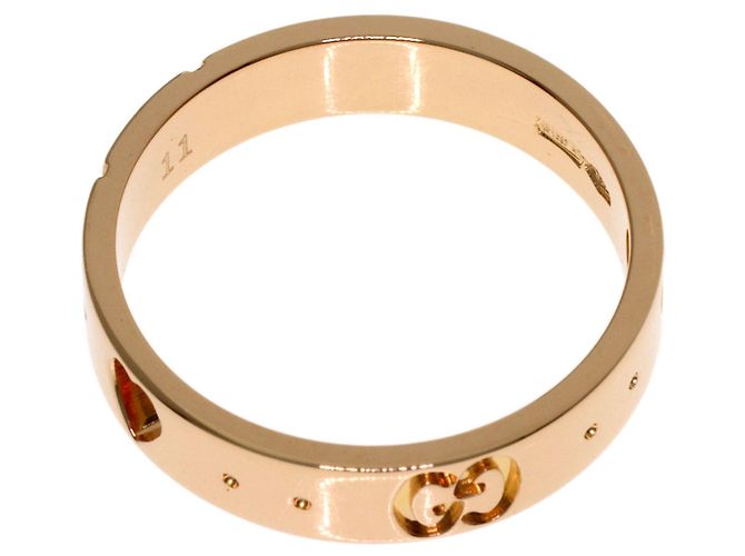 Anello Icon Amor di Gucci in oro rosa 18K - vista 4