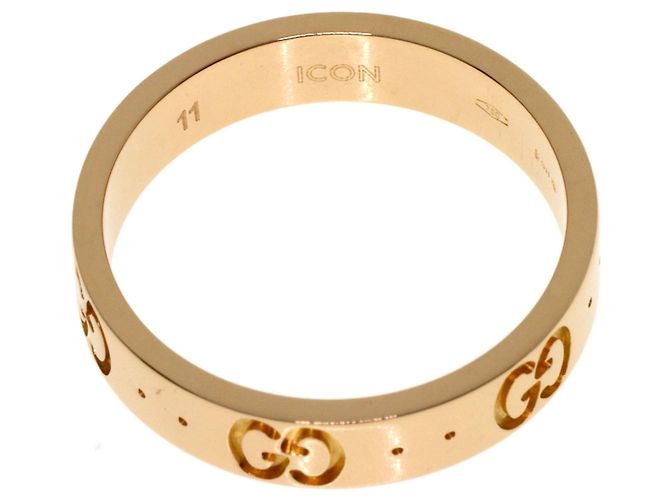 Anello Icon #11 Gucci in oro rosa 18K - vista 5
