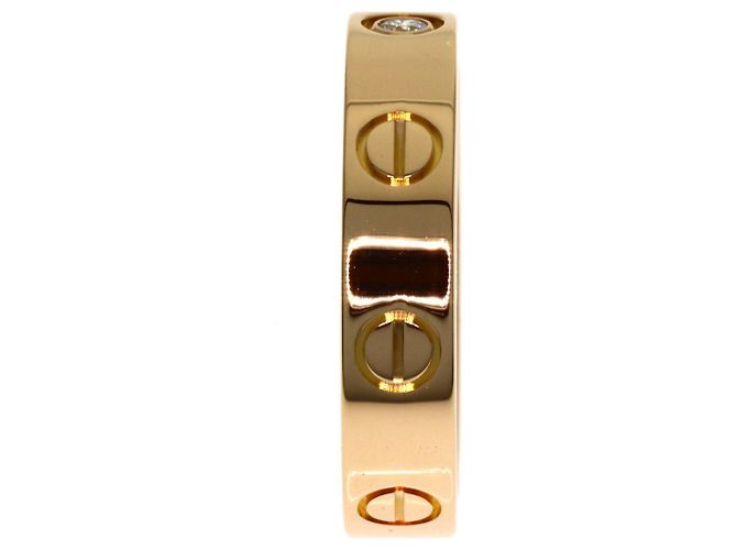 Anello Mini Love di Cartier in oro rosa 18K - vista 3
