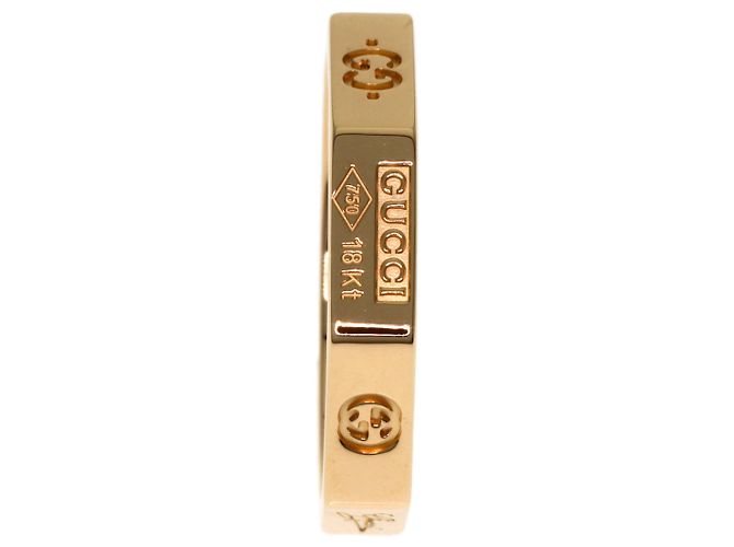Anello Octagon da donna Gucci in oro rosa 18K - vista 3