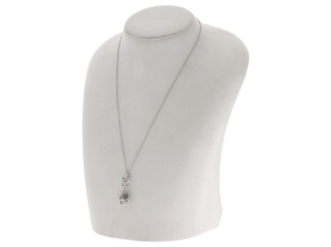 Collana Horsebit Gucci in oro bianco 18K - vista 5